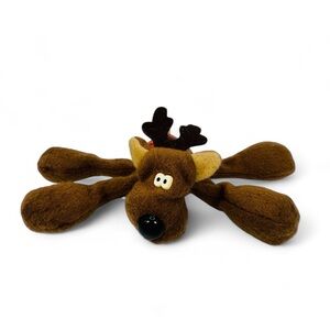 Rodney Reindeer Plush 4” Body Vintage Christmas